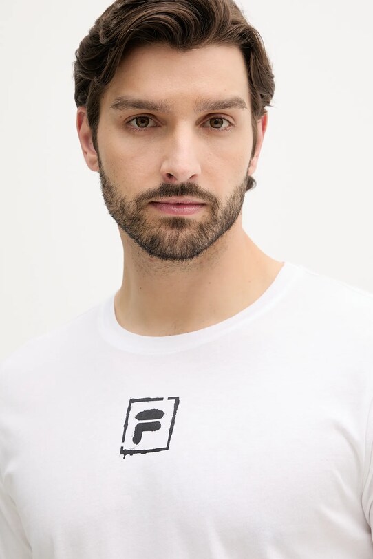 Fila pijamale de bumbac FPS1221 alb