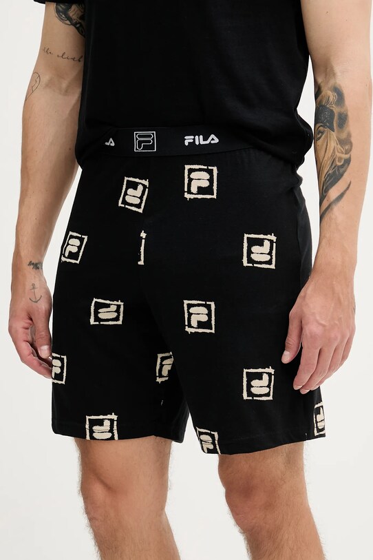 Îmbrăcăminte Fila pijamale de bumbac FPS1221 negru
