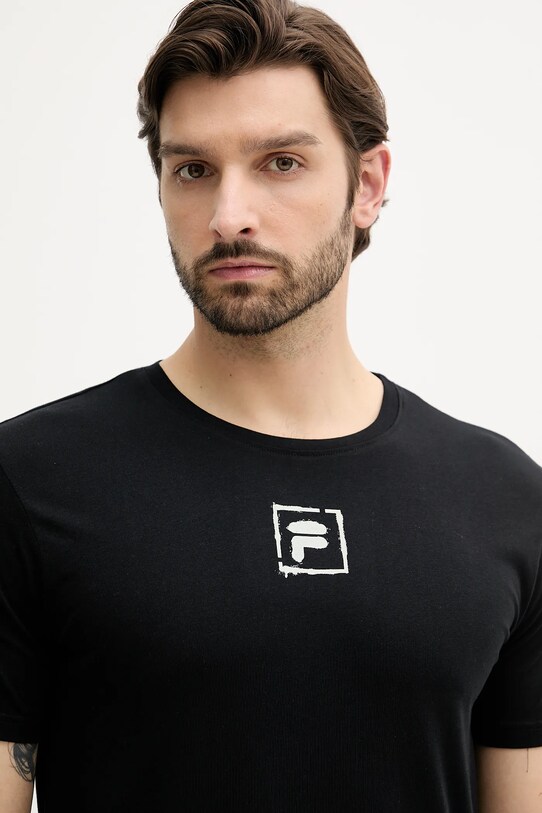 Fila piżama bawełniana FPS1221 czarny