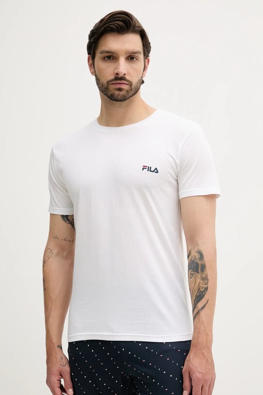 Fila pijamale de bumbac FPS1222 alb