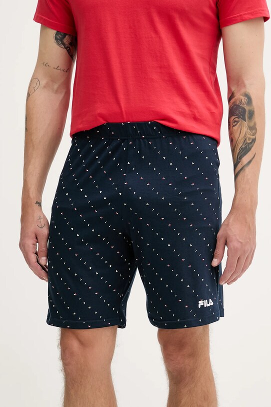 Fila pijamale de bumbac rosu FPS1222