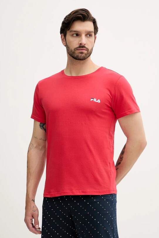 Fila pijamale de bumbac FPS1222 rosu