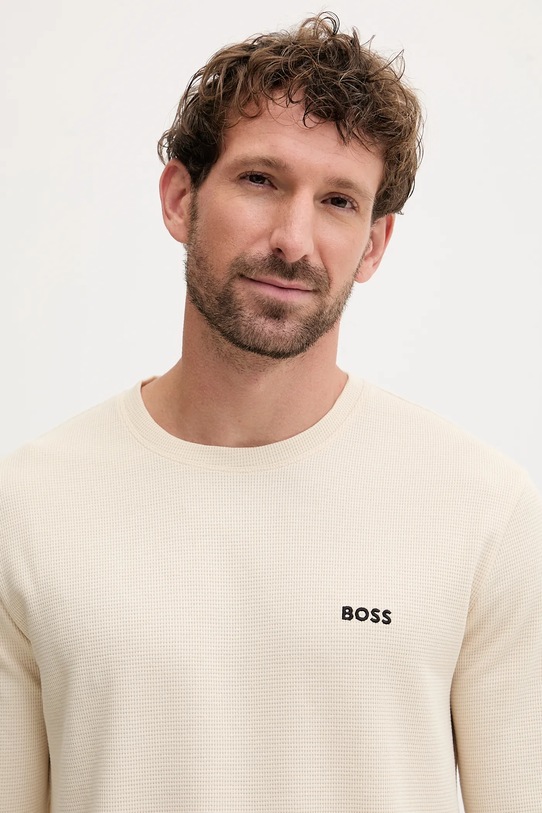 BOSS longsleeve lounge beżowy 50535870
