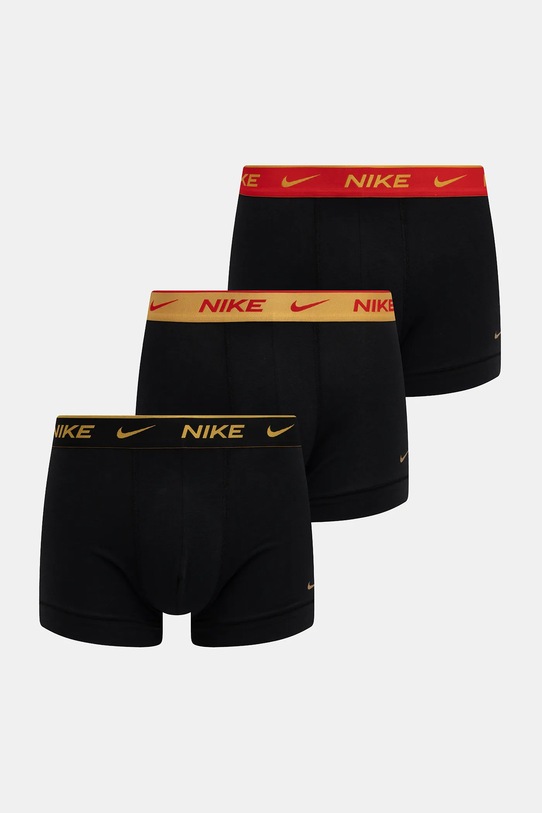 Nike bokserki 3-pack dzianina czarny 0000KE1008.MM