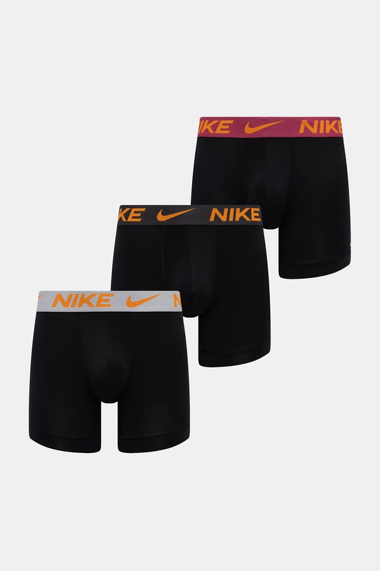Nike bokserki 3-pack dzianina czarny 0000KE1157.M