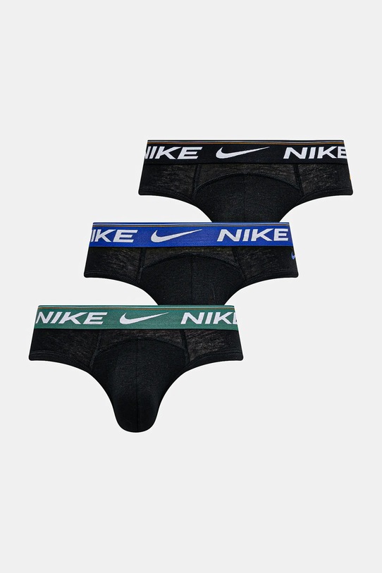 Spodní prádlo Nike 3-pack jemný vzor černá 0000KE1260