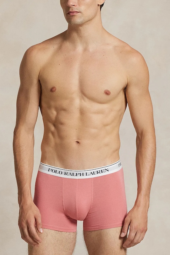 Boxerky Polo Ralph Lauren 3-pak 714830299. ružová AA00