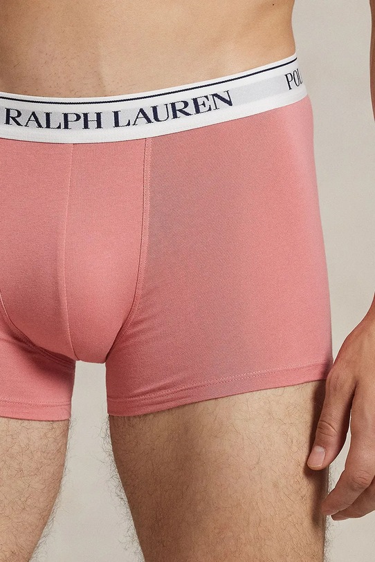 Oblečenie Boxerky Polo Ralph Lauren 3-pak 714830299. ružová