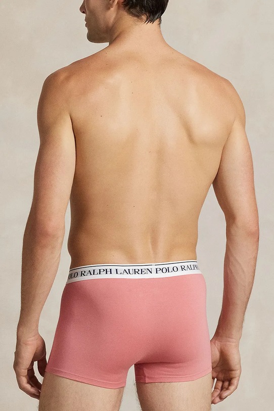 Boxerky Polo Ralph Lauren 3-pak ružová 714830299.