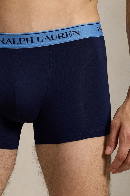 Oblečenie Boxerky Polo Ralph Lauren 3-pak 714830299. tmavomodrá