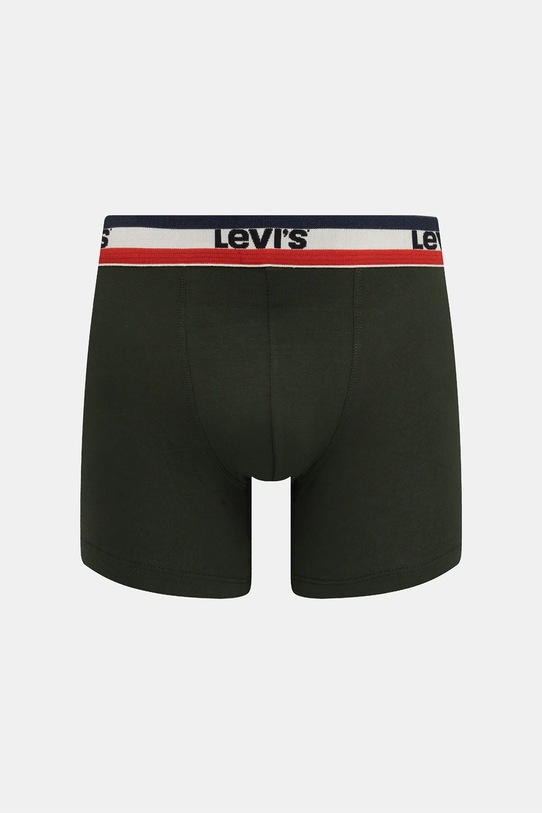 Боксеры Levi's 3 шт бордо 37149.1220