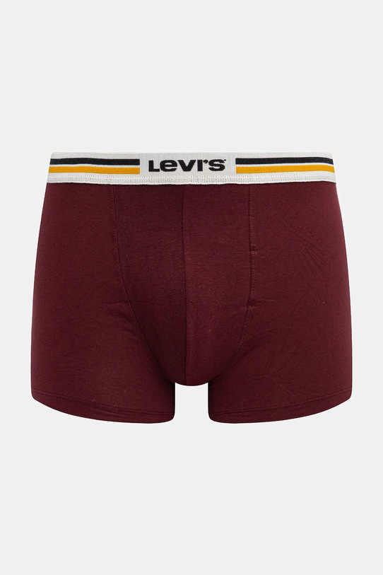 Levi's boxer pacco da 2 37149.1222 granata AA00