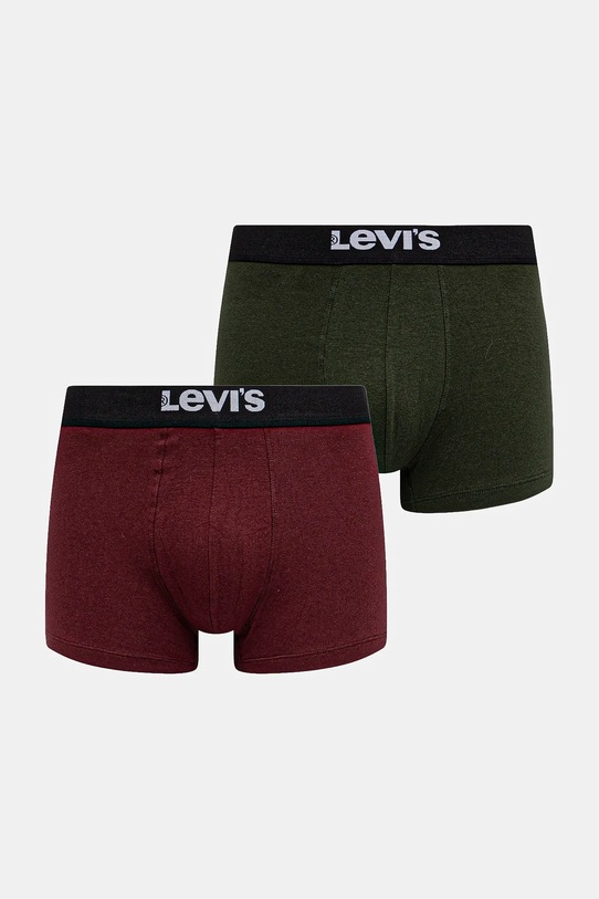 Boxerky Levi's 2-pack pletenina zelená 37149.1224