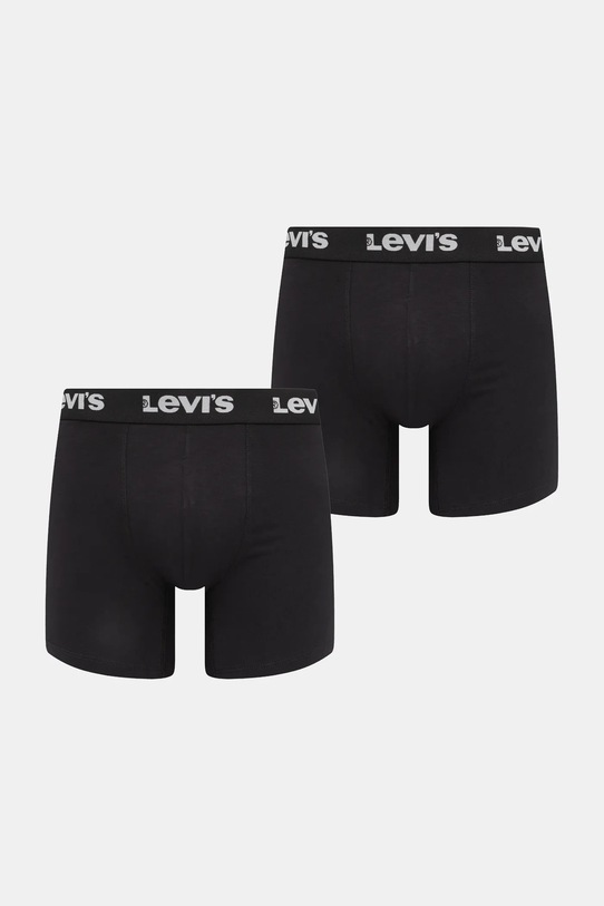Boxerky Levi's 2-pak pletenina čierna 37149.1191