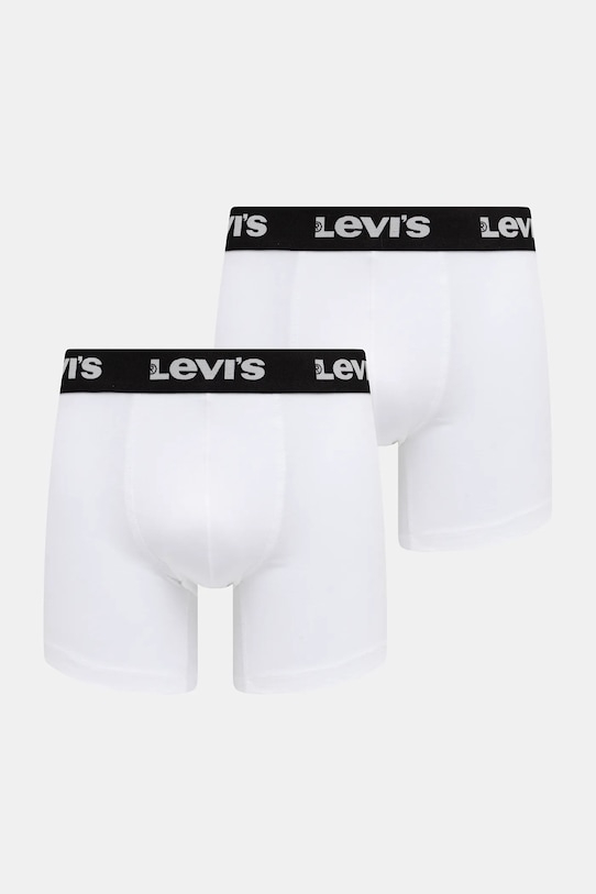 Levi's boxeri 2-pack uni alb 37149.1194