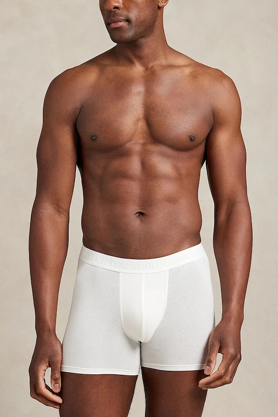 Polo Ralph Lauren bokserki z bawełną 3-pack 714966105 czarny