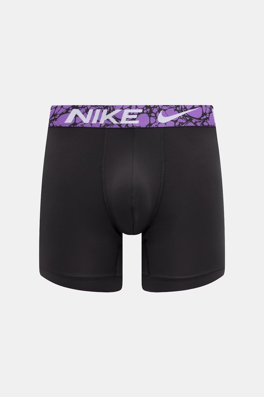 Nike priliehavé boxerky pánske 3-pak fialová 0000KE1277