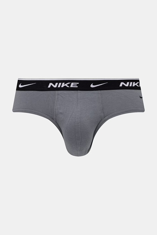 Nike slipy męskie bawełniane z elastanem 5-pack szary NQ00KE1294