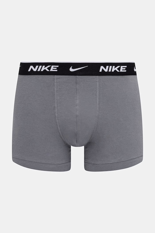 Одежда Nike боксеры для мужчин из хлопка с эластаном 5 шт. NQ00KE1295 серый