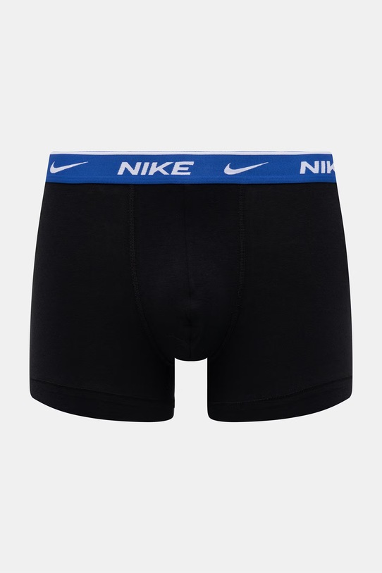 Nike boxerky pánske bavlnené s elastanom 5-pak čierna NQ00KE1295