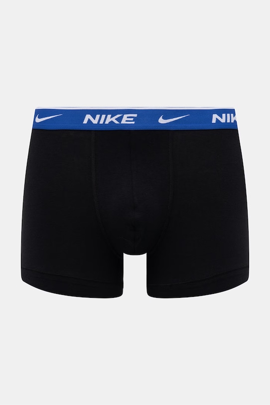 Nike boxerky pánske bavlnené s elastanom 5-pak čierna NQ00KE1295