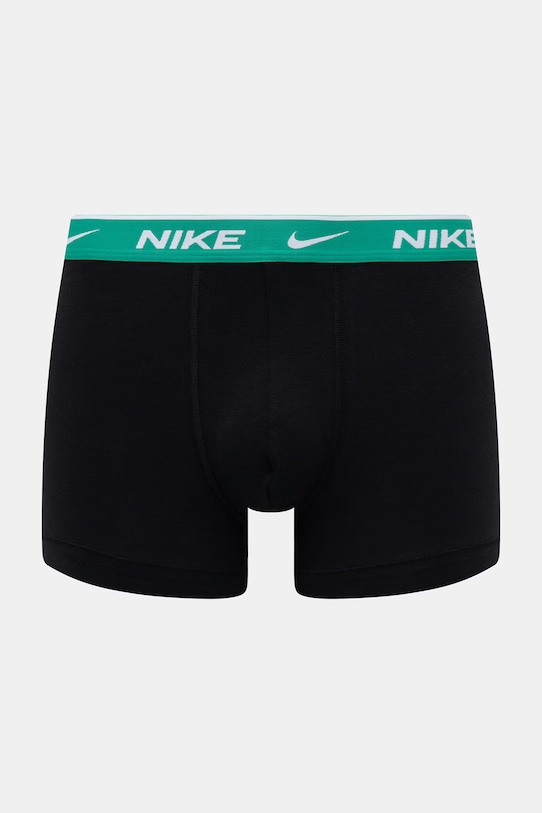 Nike boxerky pánske bavlnené s elastanom 5-pak NQ00KE1295 čierna