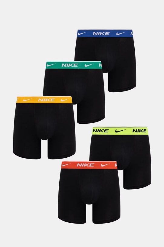 Nike priliehavé boxerky pánske 5-pak čierna NQ00KE1296