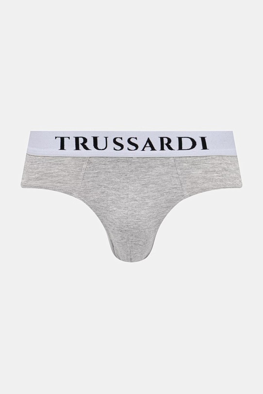Trussardi slipy 2-pack TRU2USP01 szary AA00