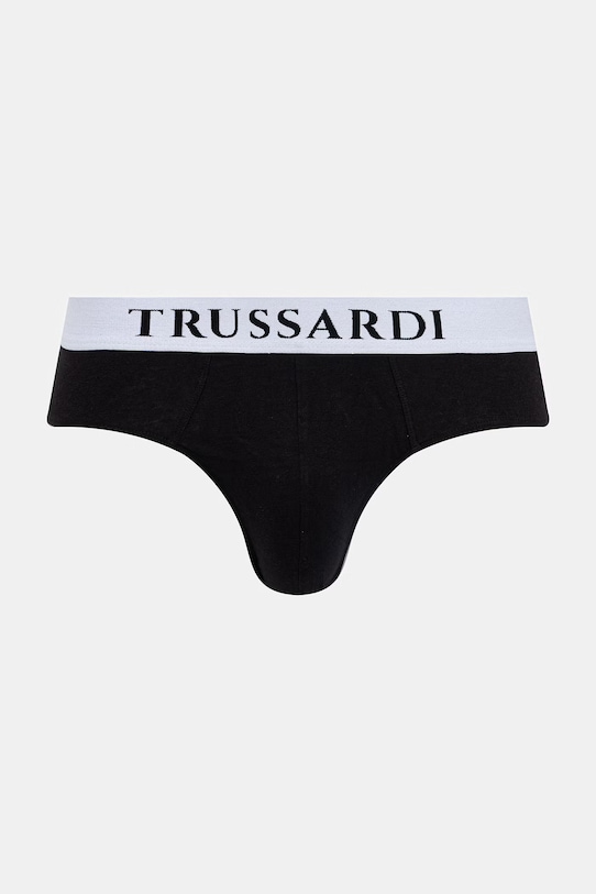 Slipy Trussardi 2-pak TRU2USP01 čierna AA00