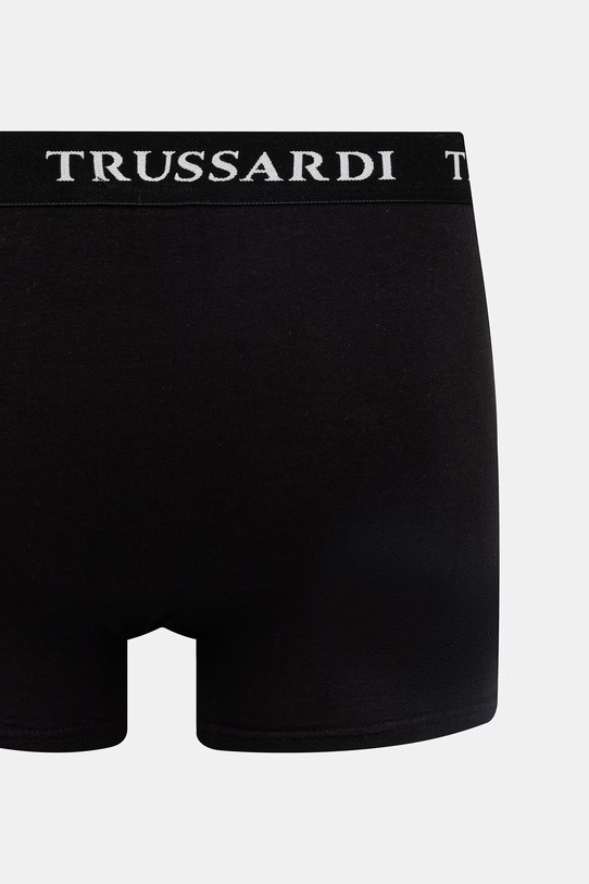 Odzież Trussardi bokserki 2-pack TRU2UTR02 czarny