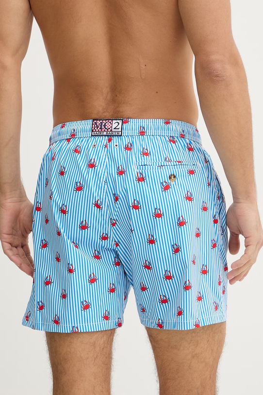Odzież MC2 Saint Barth spodenki do pływania męskie LIG0016 niebieski