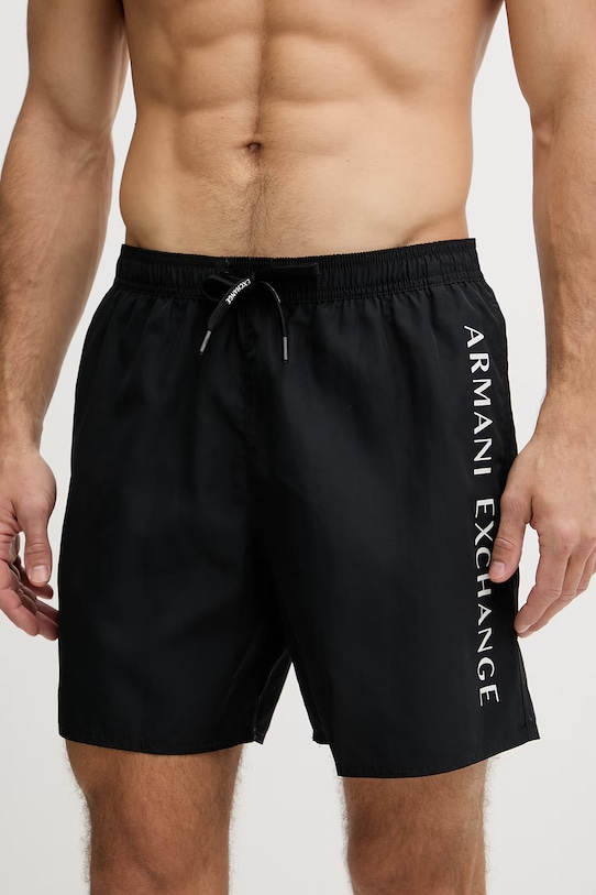 Armani Exchange pánske plavkové šortky XM000832.AF22573.NOS čierna AA00