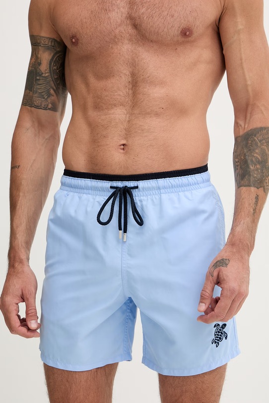 Vilebrequin szorty kąpielowe męskie MOKA MOKU3A01 niebieski AA00