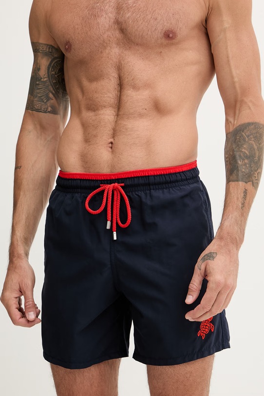 Vilebrequin szorty kąpielowe męskie MOKA MOKU3A01 granatowy AA00