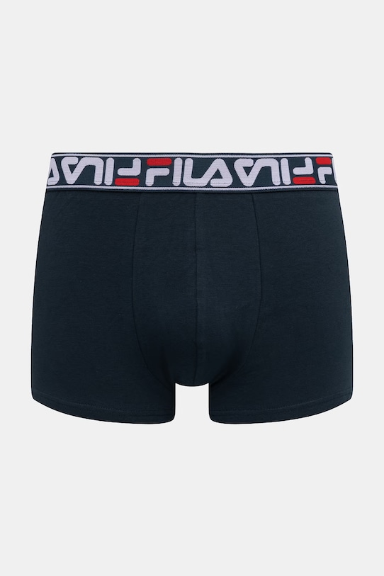 Fila bokserki dopasowane męskie bawełniane z elastanem 2-pack FU5362/2 niebieski SS26