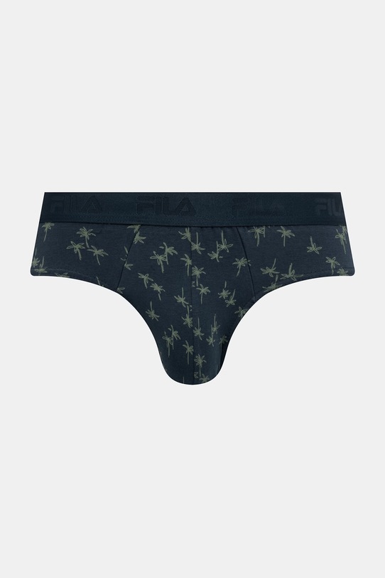 Fila slipy męskie bawełniane z elastanem FU5373/2 granatowy SS26