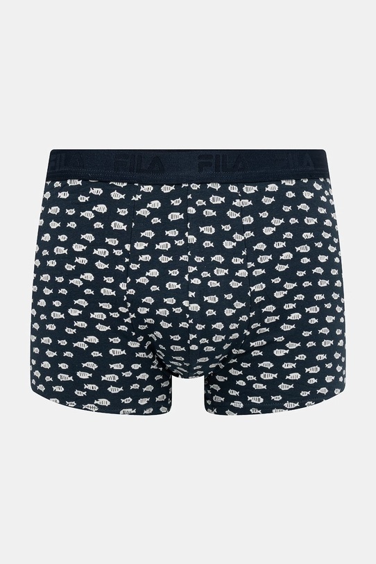 Odzież Fila bokserki dopasowane męskie bawełniane z elastanem 3-pack FU5378/3 czarny