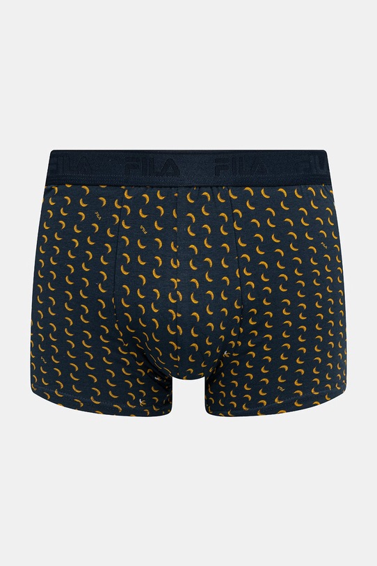 Fila bokserki dopasowane męskie bawełniane z elastanem 3-pack czarny FU5378/3