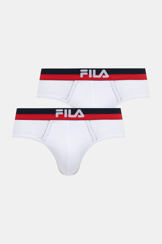 Fila slipy męskie z bawełną 2-pack biały FU5019/2