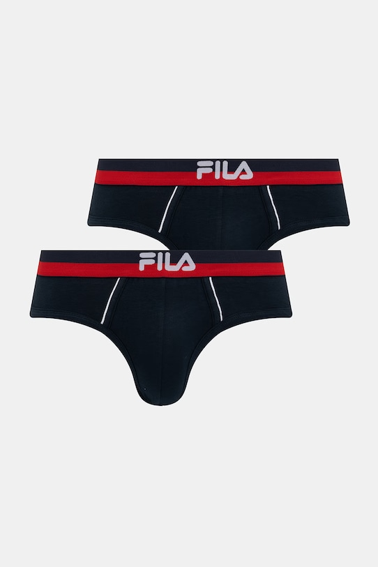 Fila slipy pánské s bavlnou 2-pack námořnická modř FU5019/2
