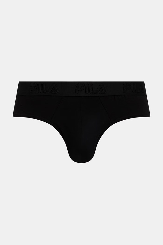 Fila slipy męskie z bawełną 2-pack FU5382/2 czarny SS26