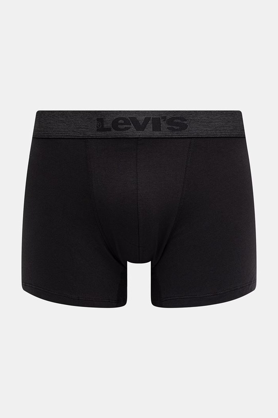 Levi's bokserki męskie bawełniane z elastanem 6-pack czarny 37149.1305