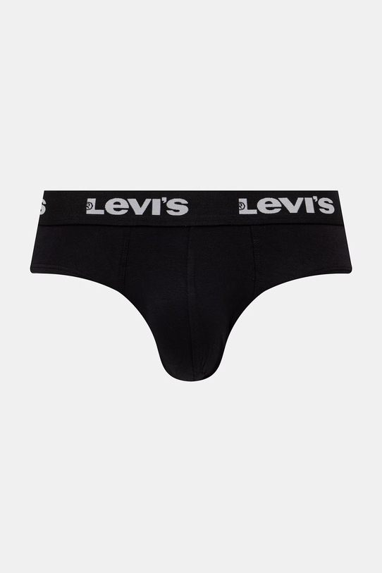 Levi's slipy męskie bawełniane z elastanem 2-pack 37149.1212 czarny AA00