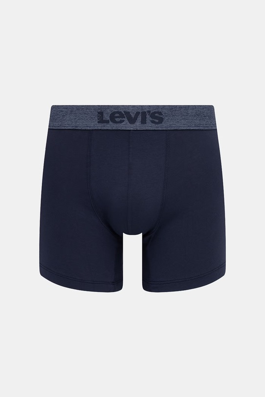 Odzież Levi's bokserki męskie bawełniane z elastanem 3-pack 37149.1239 granatowy