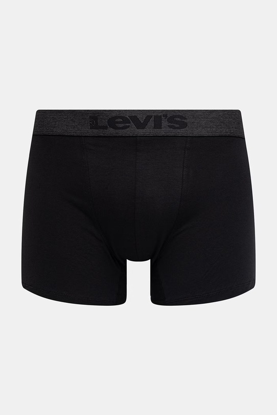 Odzież Levi's bokserki męskie 3-pack 37149.1240 czarny