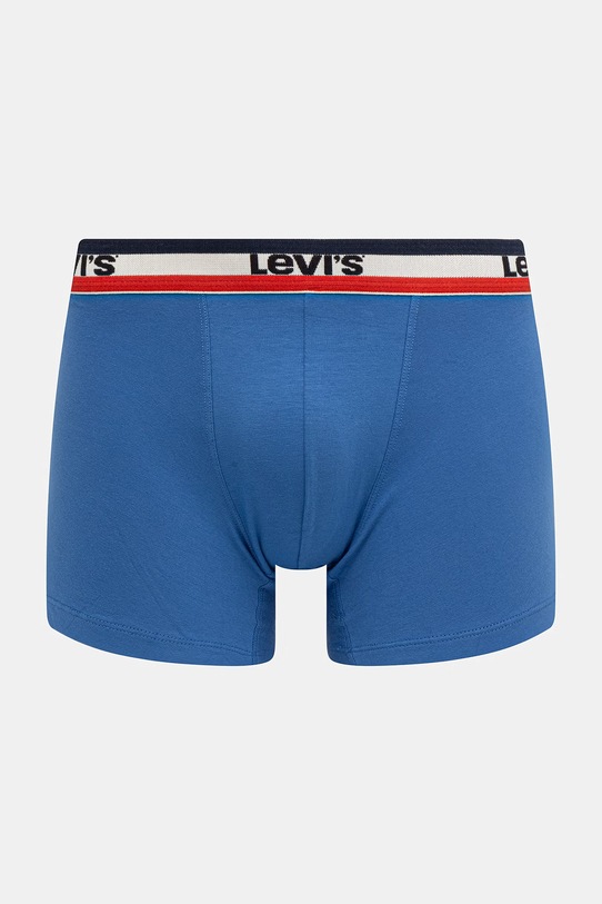 Odzież Levi's bokserki męskie bawełniane z elastanem 2-pack 37149.1247 niebieski