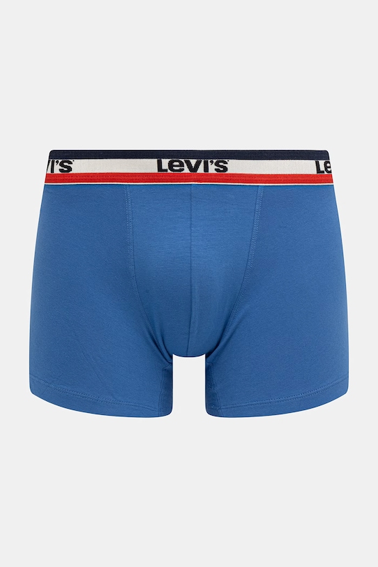 Odzież Levi's bokserki męskie bawełniane z elastanem 2-pack 37149.1247 niebieski