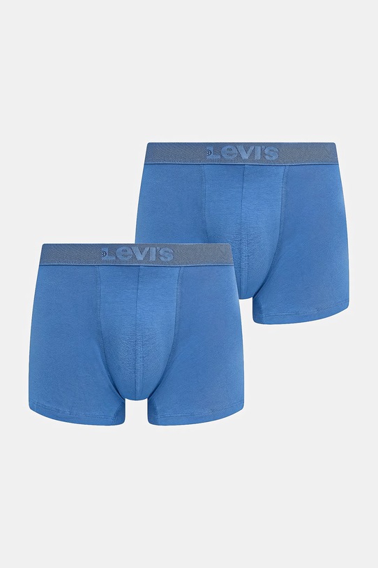 Levi's bokserki męskie bawełniane z elastanem 2-pack niebieski 37149.1259