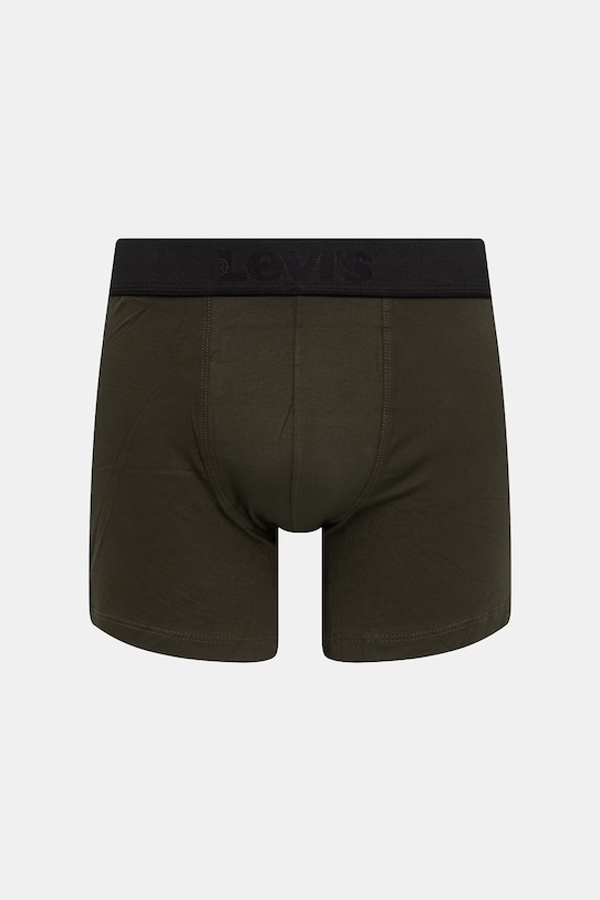 Odzież Levi's bokserki męskie 2-pack 37149.1260 zielony
