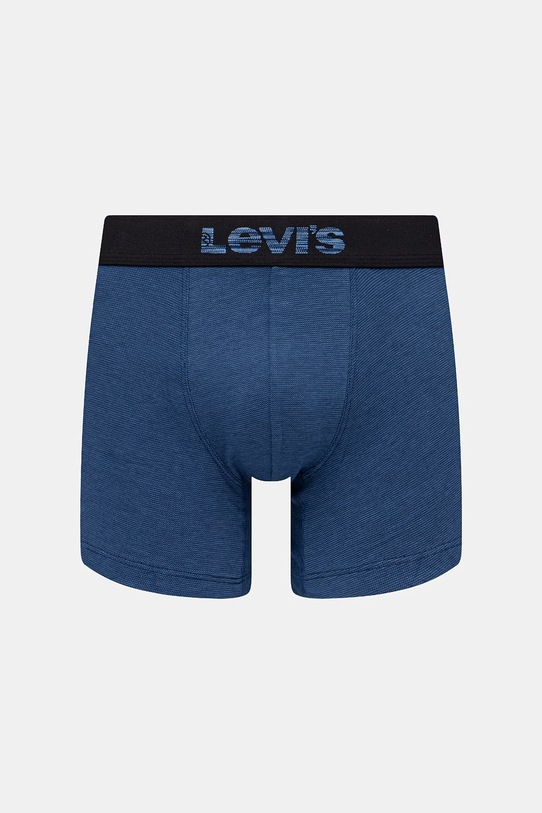 Levi's bokserki męskie bawełniane z elastanem 2-pack 37149.1268 niebieski AA00